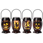 LED-lykta, batteridriven Halloween