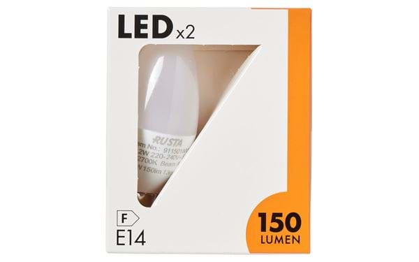 LED-lampa E14 