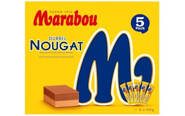 Choklad Marabou Dubbelnougat